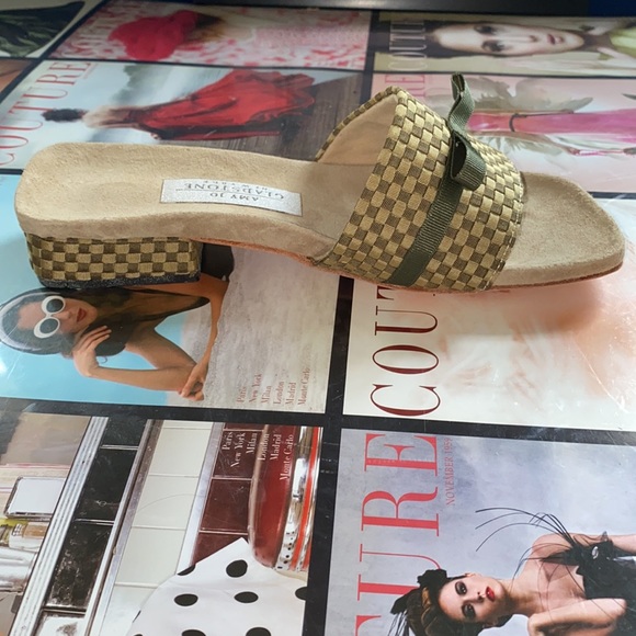 Amy Gladstone open toe slip on sandal size 7 - Picture 4 of 7